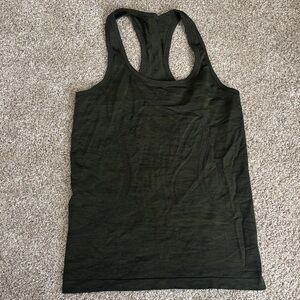 lululemon swiftly tech racerback tank Olive Green